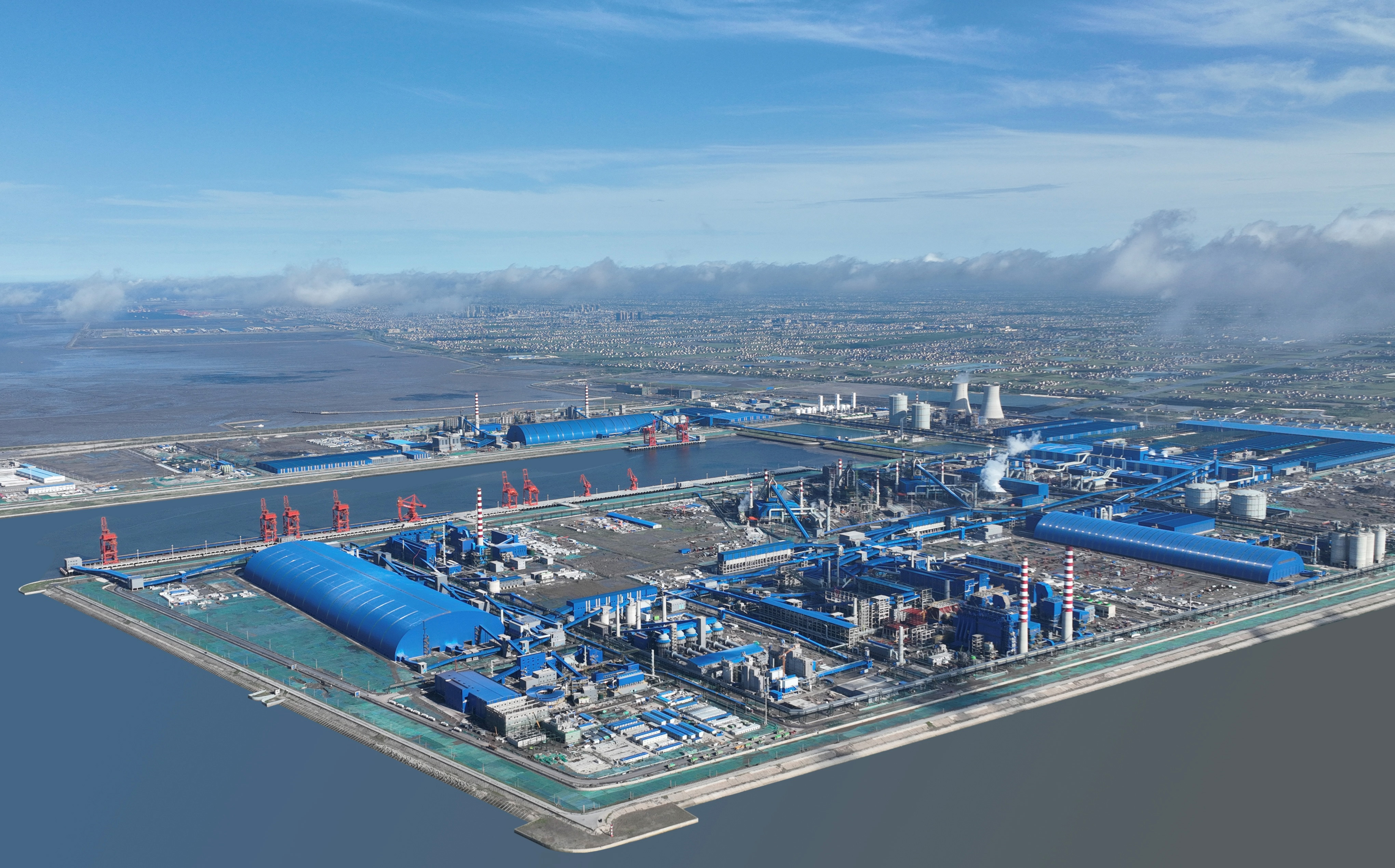 江苏海门港新区推203亩块地 加快建设千亿级绿色精品钢产业示范基地-